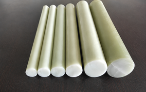 Barre ronde solide en PRF de qualité supérieure, en plastique renforcé de fibres de verre, résistante à la corrosion, pour usage électrique et structurel - Product Image 1