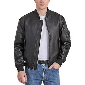 Chaqueta Varsity de Invierno para Hombre, Estilo Urbano, con Patrón de Letras, Resistente al Viento y Ecológica - Product Image 1
