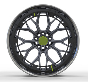 Jantes en aluminium 2 pièces 5x112 5x114.3 5x120 <span class=keywords><strong>17</strong></span> 18 19 20 21 22 pouces pour <span class=keywords><strong>A3</strong></span> S3 RS3 MK7 MK8 GTI R Macan G80 G82 W247 - Product Image 4
