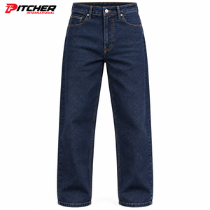 Wholesale <b>Mens</b> <b>Carpenter</b> Streetwear <b>Jeans</b> Heavyweight Cotton Denim Utility Pockets Custom Label - Product Image 5