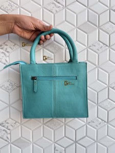 Latest Designer Hand Tooled Carving Leather Shoulder <b>Bag</b> Gypsy <b>Boho</b> Turquoise Colour Vintage Handmade Small Size Stylish <b>Bags</b> - Product Image 4