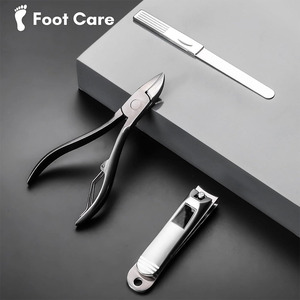 Ensemble d'outils professionnels pour le soin des ongles, pour la vente en gros, kit de soin des ongles portable, ensemble de manucure de haute qualité en acier inoxydable - Product Image 3