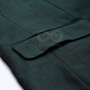 Traje de 2 Piezas para Hombre al por Mayor, Blazer y Pantalones Formales para Negocios, Corte Entallado, Ropa para Bodas y Fiestas - Product Image 6