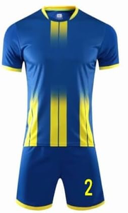 Maillot de football pour homme de haute qualité, 100% polyester, respirant, kit vierge, uniforme sportif d'origine usine - Product Image 3