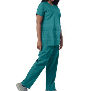 Professional Medical Scrubs <b>Set</b> Breathable Durable Workwear For Nurses <b>Doctors</b> Hospital Uniform - Product Image 3