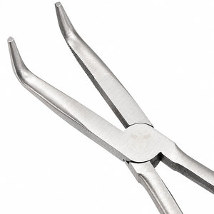 Juego de Pinzas de Punta Larga para Espacios Estrechos, Versátiles, 3 Piezas, Negras - Product Image 3