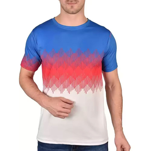 เสื้อยืดซับลิเมชั่นผู้ชายรุ่นใหม่ปี 2026 ขายส่งคุณภาพสูง ออกแบบเองได้ ขายดีที่สุด เสื้อยืดซับลิเมชั่นผู้ชายแบบสั่งทำ - Product Image 1