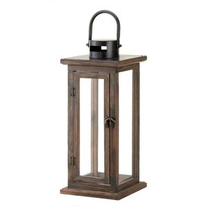 Farol de madera para interiores, rústico, decorativo, para dormitorio, sala de estar, comedor y pasillo - Product Image 5