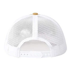 Casquette de camionneur décontractée ajustable 100 % coton avec impression de logo personnalisé, broderie sportive 6 panneaux, maille extérieure unisexe - Product Image 3