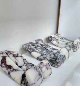 Support mural Art Déco en marbre naturel éco-responsable fait main TCE – Accessoire mural en pierre de qualité supérieure pour la maison et l'hôtel - Product Image 6