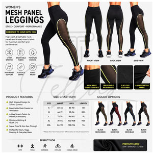Legging tendance et confortable pour femmes, produit de qualité supérieure pour fabricants de vêtements féminins - Product Image 6