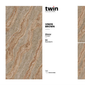 Carreaux de porcelaine contemporains et élégants 60x120 cm 600x1200 mm 24x48 finition brillante grand format, surface idéale pour les intérieurs haut de gamme - Product Image 1