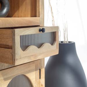 Vitrina de Madera Vandana Altis Arion, Mueble de Almacenamiento Moderno de Madera Maciza con Diseño Minimalista - Product Image 6