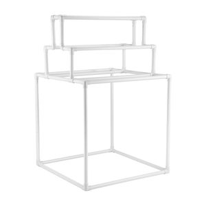 Appendiabiti da esterno in PVC a 8 barre con finitura spazzolata, appendiabiti autoportante per piscina e vasca idromassaggio, stendino per trapunte da interno - Nuovo articolo di tendenza! - Product Image 1