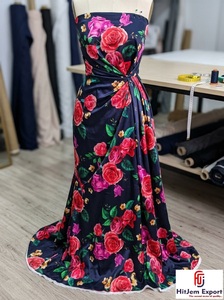 Digital Printed Polyester Fabric Custom Manufacturing Service Lightweight Fabric for Garments Dresses Home Textile Products - Product Image 5