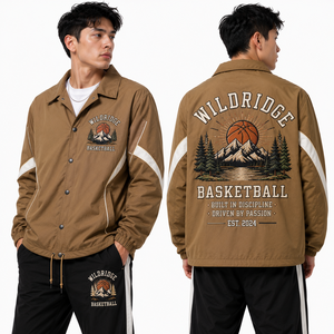 เสื้อแจ็คเก็ตปักลายทีมวิทยาลัย  แบบต่อผ้า  วัสดุแห้งเร็ว  ผู้ผลิตส่งออก  เสื้อผ้าสตรีทแวร์  ชุดยูนิฟอร์ม  เสื้อคลุม  ชุดนักเรียน - Product Image 1