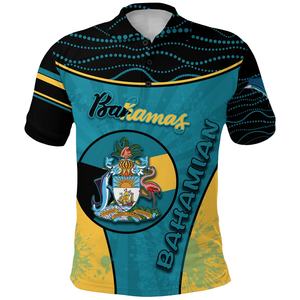 วันประกาศอิสรภาพบาฮามาส 10 กรกฎาคม 1973 เสื้อแขนสั้นผู้ชายระบายอากาศได้ดีสำหรับเสื้อเชิ้ตพิมพ์ลายแบบซับลิเมชั่นลำลองขนาดพลัสไซส์ - Product Image 3