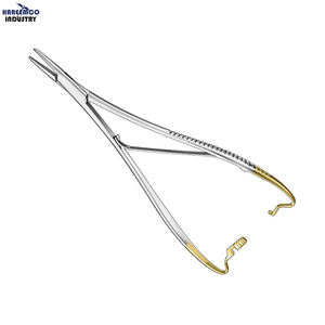 Portaagujas Manual Modificado de Marca Personalizada MATHIEU, 20 cm, 30 Posiciones de Mandíbula, Clase I, Aprobado por la CE - Product Image 1