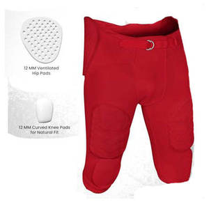 Pantalon de football américain respirant et à séchage rapide, taille plus, conçu par l'équipe, équipement de jeu facile à porter - Product Image 3