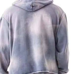 Men <b>Tie</b> <b>Dye</b> Hoodie Tracksuit <b>Set</b> Full Length Sweatpants Loose Fit Breathable Cotton Casual Autumn Wear - Product Image 6