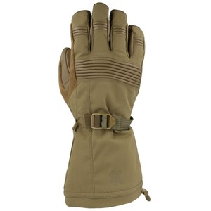 Cold Weather Tactical <b>Gloves</b> Durable Smooth Grain General Purpose Winter Snow Frost Resistant Snowboarding Leather <b>Gloves</b> - Product Image 5