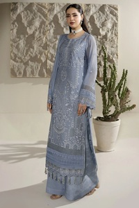 <b>Top</b> seller party wear branded Shalwar kameez suits for women in very high quality chiffon stuff with very fine embroidered - Product Image 3