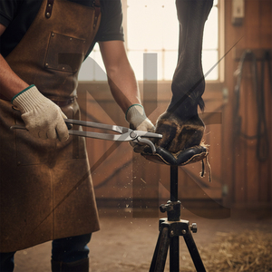 Nuevo Herramienta Manual Reutilizable de Acero Inoxidable para Forjar y Ajustar Herraduras, con Punta Curva para Clavar y Reparar Pezuñas de Caballos - Product Image 6