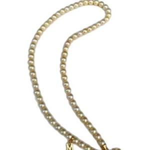 Collar de Perlas Negras Hecho a Mano de Alta Calidad, 11-12 mm, Lino Genuino de 7-8 mm, Bola Láser con Recubrimiento de Oro de 18K - Product Image 5