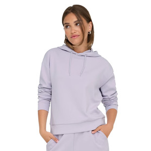 Women's Casual Outdoor Full Zip-Up Hoodie Long Sleeve Solid Color Cotton Blend Lightweight Pullover Sweatshirt Hoodie - Product Image 1