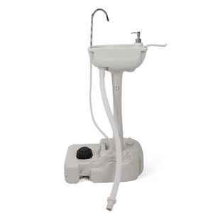 Lavabo Portatile da Esterno Bianco Rimovibile CHH 7701 Prodotto per il Bagno - Product Image 2