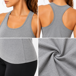 woman <b>tank</b> <b>top</b> flexible stretch fabric lightweight comfort modern appearance ideal for sports running vacations and everyday - Product Image 6