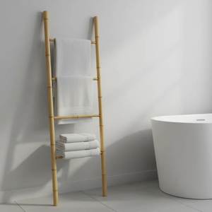 Bamboo Ladder for <b>Home</b> Use Straight Climbing Ladder 2.3m/4.5m/6m Thickened Durable Bamboo Semi-Manual Semi-Mechanical - Product Image 6