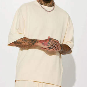 Conjuntos de Shorts de Verano de Alta Calidad, 100% Algodón, Personalizados, Camiseta y Shorts para Hombre, Ropa Deportiva, Cuello Redondo, Manga Corta - Product Image 4