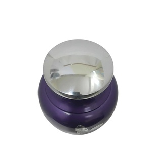 Butterfly Engraved Purple Small Brass/Aluminum Urn Unique <b>Memorial</b> <b>Keepsake</b> for Pet's Cremation urn for saleem international - Product Image 2
