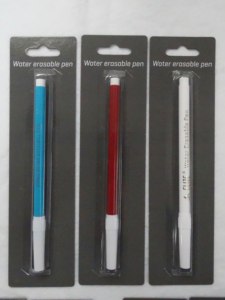 Quality Guarantee Blue Water Soluble <b>Erasable</b> Marking <b>Pen</b> for Garment Marking - Product Image 1
