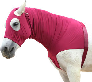 Protège-mânes de haute qualité en polyester pour chevaux de course – Ajustement élastique et lisse pour une brillance accrue lors de l'équitation - Product Image 5