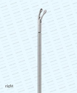Pinces micro-coupes laryngées courbées à droite – Instruments endolaryngés pour la microchirurgie de la gorge et l'échantillonnage tissulaire par Vaslcare - Product Image 3