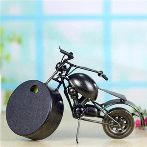 Reloj de Escritorio de Metal Decorativo con Diseño de Bicicleta, Reloj Despertador de Mesa con Diseño Vintage de Bicicleta, en Oferta - Product Image 5