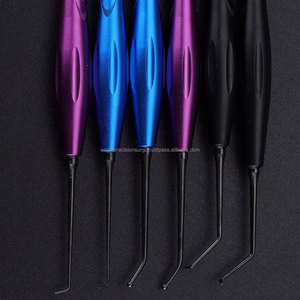 WORLD PRECISION SURGICAL WPS-RFP Plugger manuel endodontique micro-chirurgical pour remplissage rétro, en acier inoxydable, bleu/argent - Product Image 5