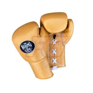 No Boxing No Life - Juego de Guantes de Boxeo Premium de Piel de Vacuno con Cierre de Gancho y Bucle, para Entrenamiento y Sparring, que Absorben la Humedad, Unisex - Product Image 3