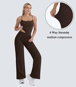 Conjunto de Leggings Estilo Spanx sin Mangas para Yoga, de la Mejor Calidad, Secado Rápido, Transpirable, Cintura Alta, Ropa Deportiva para Mujer, OEM - Product Image 6