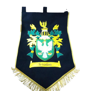 Banderas de Club Personalizadas con Diseño Único, Servicios ODM/OEM, Banderas Bordadas a Mano con su Propio Logotipo y Color - Product Image 4
