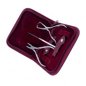 Best ZARNAB SURGICAL Professional Hair Extension <b>Tools</b> Kit Tape Plier Wig <b>Thread</b> Curved Needle Stainless Steel Salon Grade - Product Image 5