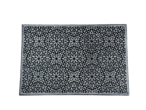 Tapis de sol en caoutchouc à motif floral, tapis décoratif pour la maison, le bureau, le balcon, la cuisine et l'entrée - Product Image 6