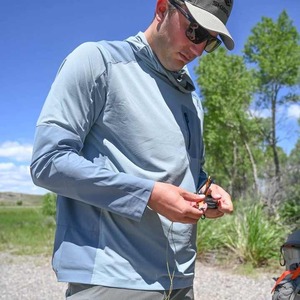 Wholesale Custom Made Anti <b>UV</b> Sun <b>Protection</b> Waterproof Plus Size Heat-Transfer Long Sleeve Fish Print Fishing <b>Hoodie</b> - Product Image 4