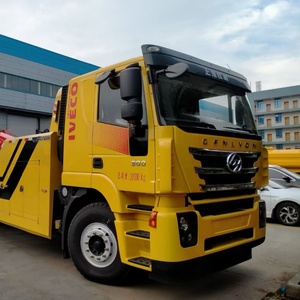 SAIC Hongyan <span class=keywords><strong>16T</strong></span> Kendaraan Penyelamat Jalan Raya Tugas Berat Terintegrasi Derek & <span class=keywords><strong>Crane</strong></span> Satu-Tunda-Satu Truk Derek. - Product Image 4