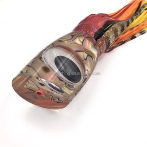 Pesca traina esca obliqua in resina abalone polpo gonna di calamaro esca di tonno Marlin Mahi Wahoo Sailfish grande selvaggina per salmone branzino - Product Image 5