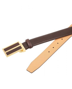 Cinturones de Vestir para Hombre al por Mayor OEM, Nuevos, de Alta Calidad, con Hebilla Elegante, de Cuero Genuino y Logotipo Personalizado 2026 - Product Image 2