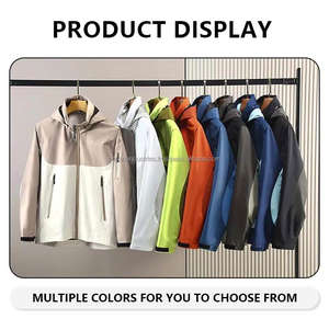 Veste d'extérieur pour homme, imperméable, sportive, unisexe, coupe-vent, veste de pluie à séchage rapide pour homme avec logo personnalisé - Product Image 5