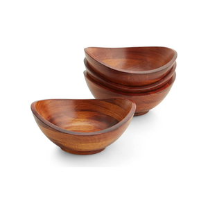 Bol à salade en bois fait main, écologique, très demandé, tendance, décoratif, pour les fêtes, durable, léger - Product Image 3